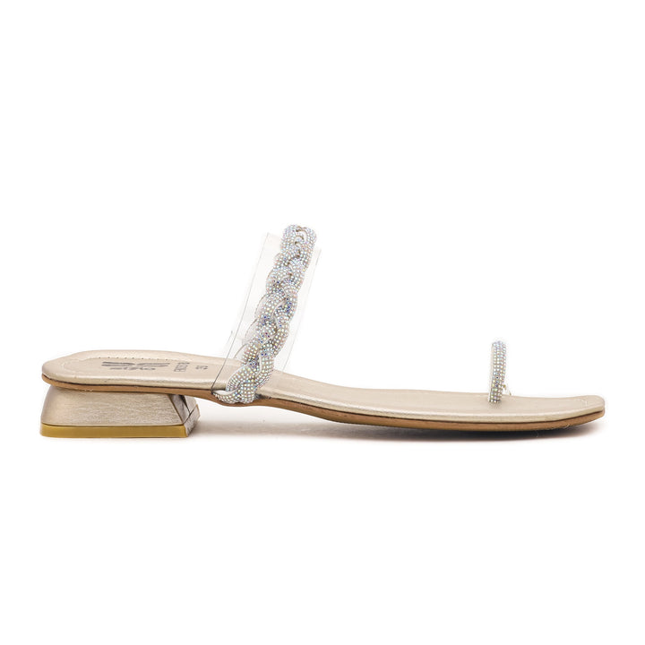 Golden Fancy Chappal FN0618