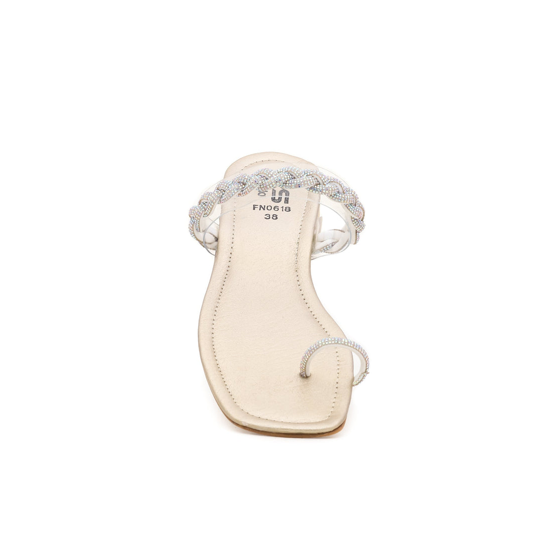 Golden Fancy Chappal FN0618
