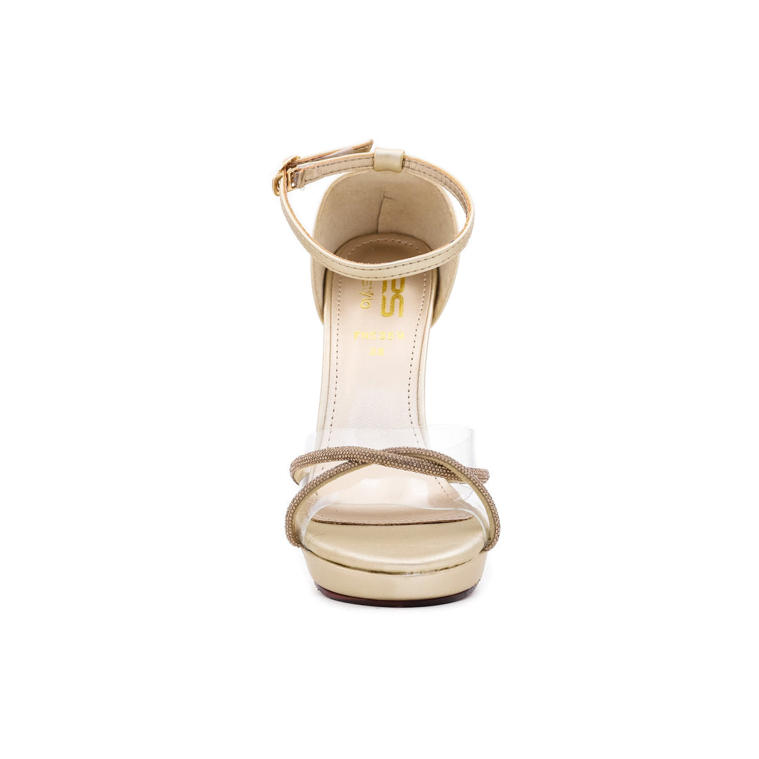 Golden Fancy Bridal Sandal FN5369