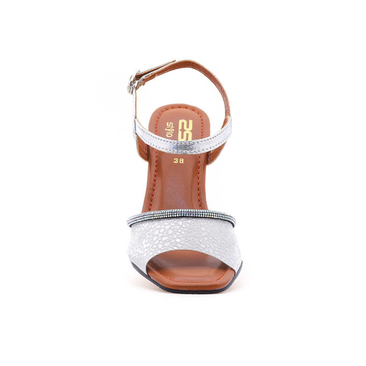 Silver Fancy Sandal FN5384