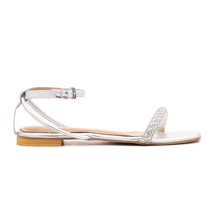 Silver Fancy Sandal FN5426