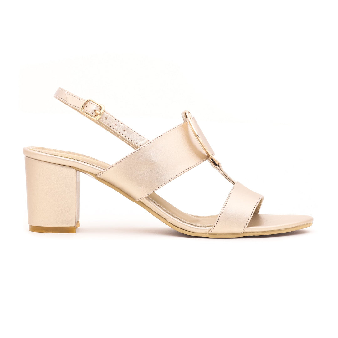 Golden Formal Sandal FR4680