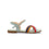 Girls Aqua Green Formal Sandal KD7840