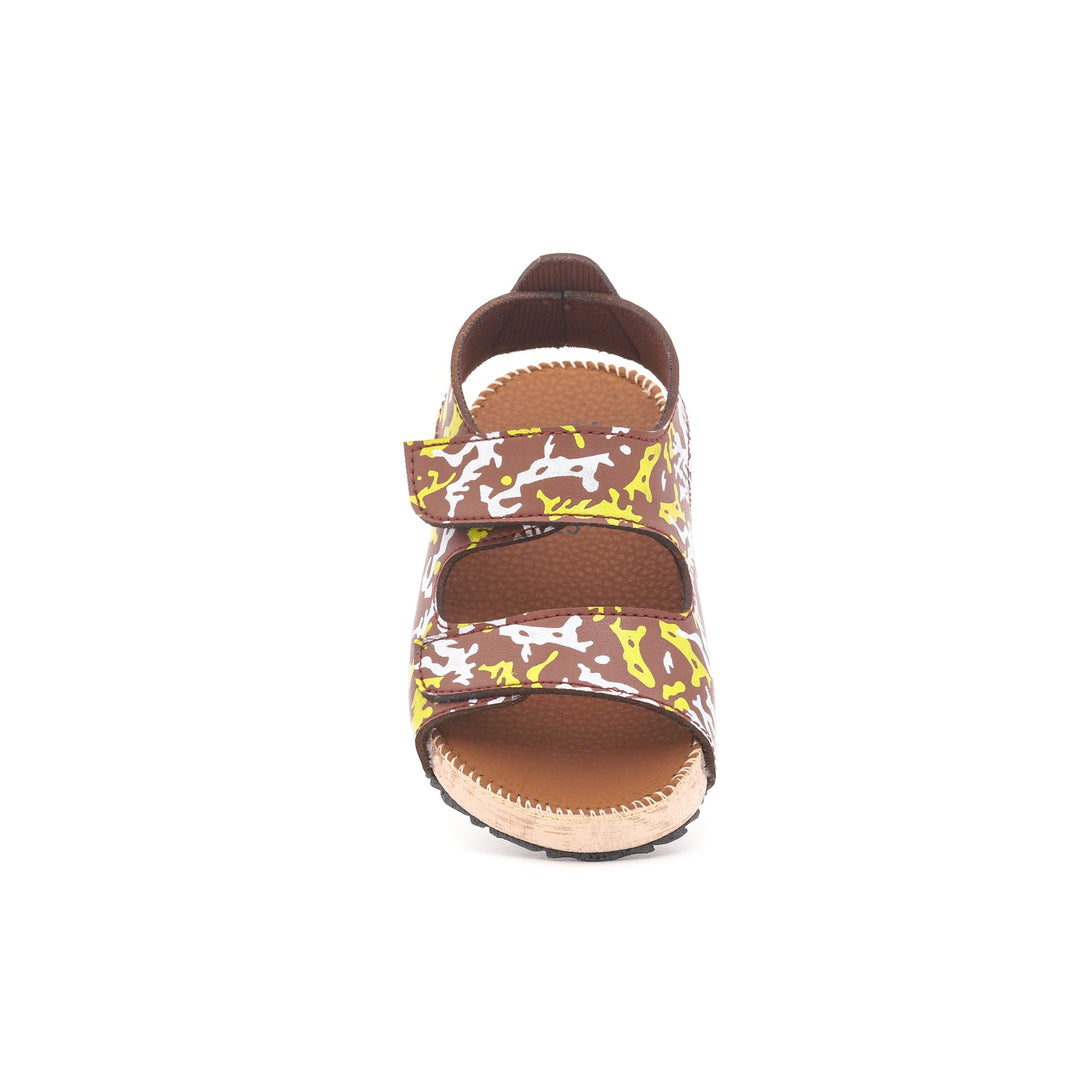 Boys Brown Casual Sandal KD9385