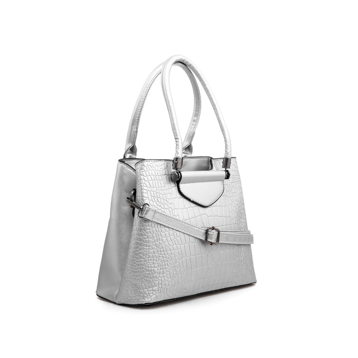 Silver Formal Hand Bag P35892