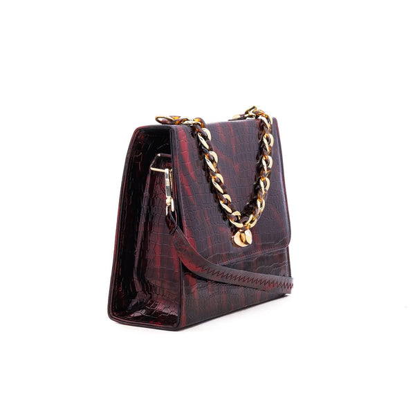 Red Formal Shoulder Bag P54305