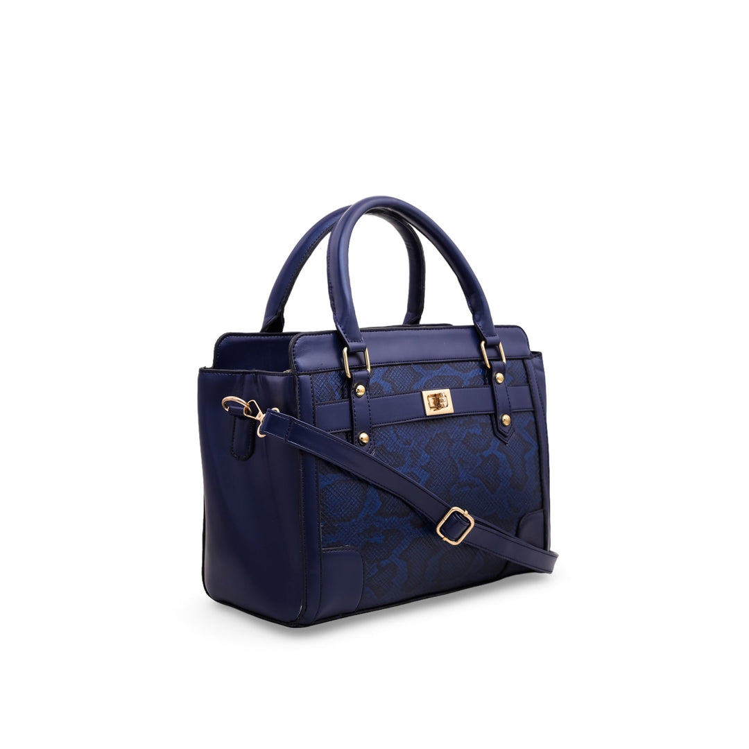 Blue Formal Hand Bag P54388