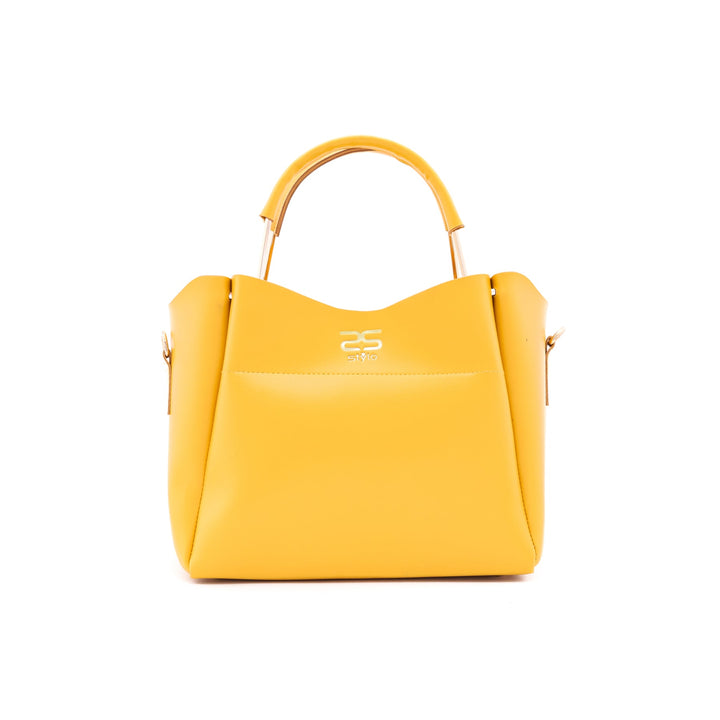 Yellow Formal Hand Bag P54705