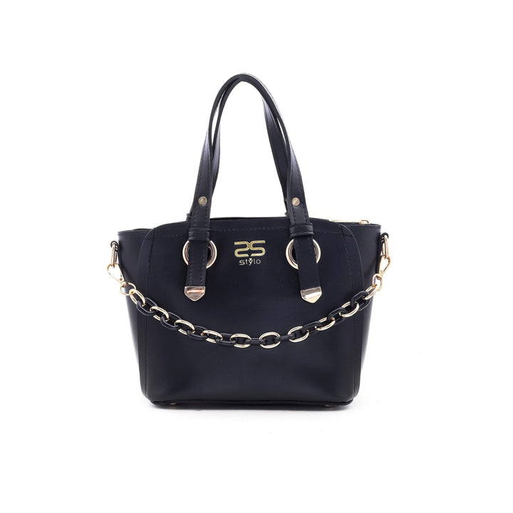 Black Formal Hand Bag P55216