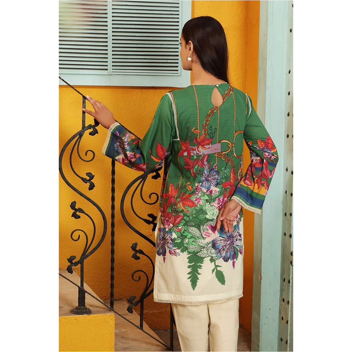 Digital Printed Stitched Lawn Shirt PS1076