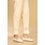 Beige Color Embellished Slim Fit Cambric Trouser PW1502