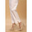 White Color Khaddar Straight Pant PW1538