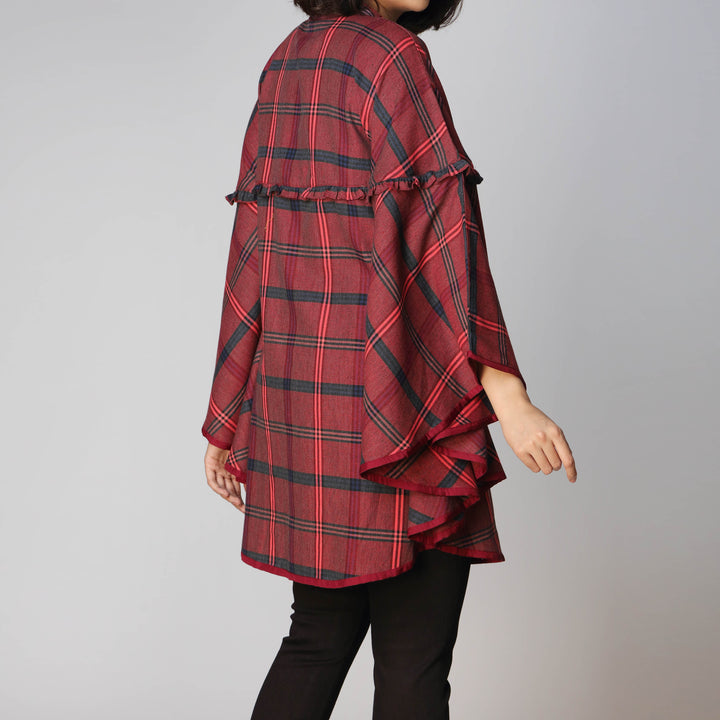 1PC- Flannel Checkered Shirt  PW2265