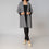 1PC- Flannel Checkered Coat  PW2325