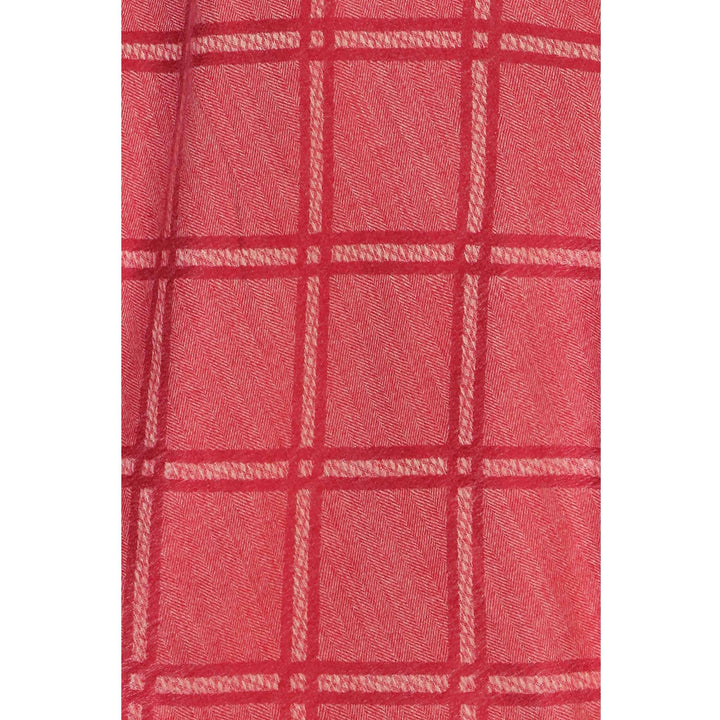Red Cross Check Stole PW2712