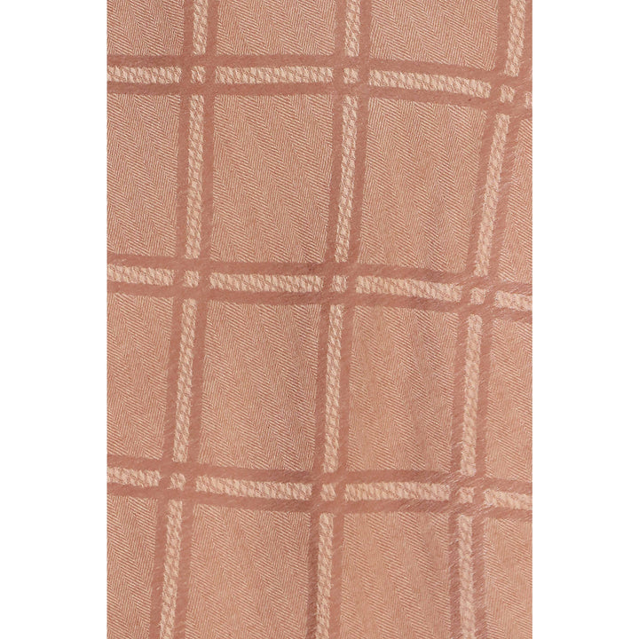Khaki Cross Check Stole PW2712