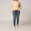 Beige Short Length Cardigan PW2910
