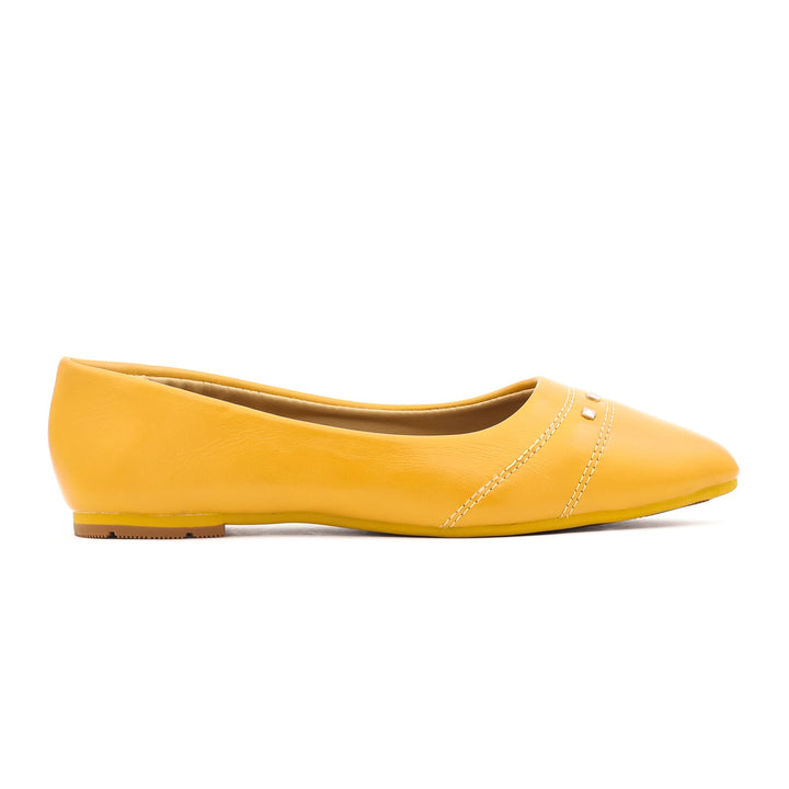 Yellow Winter Pumps WN0751