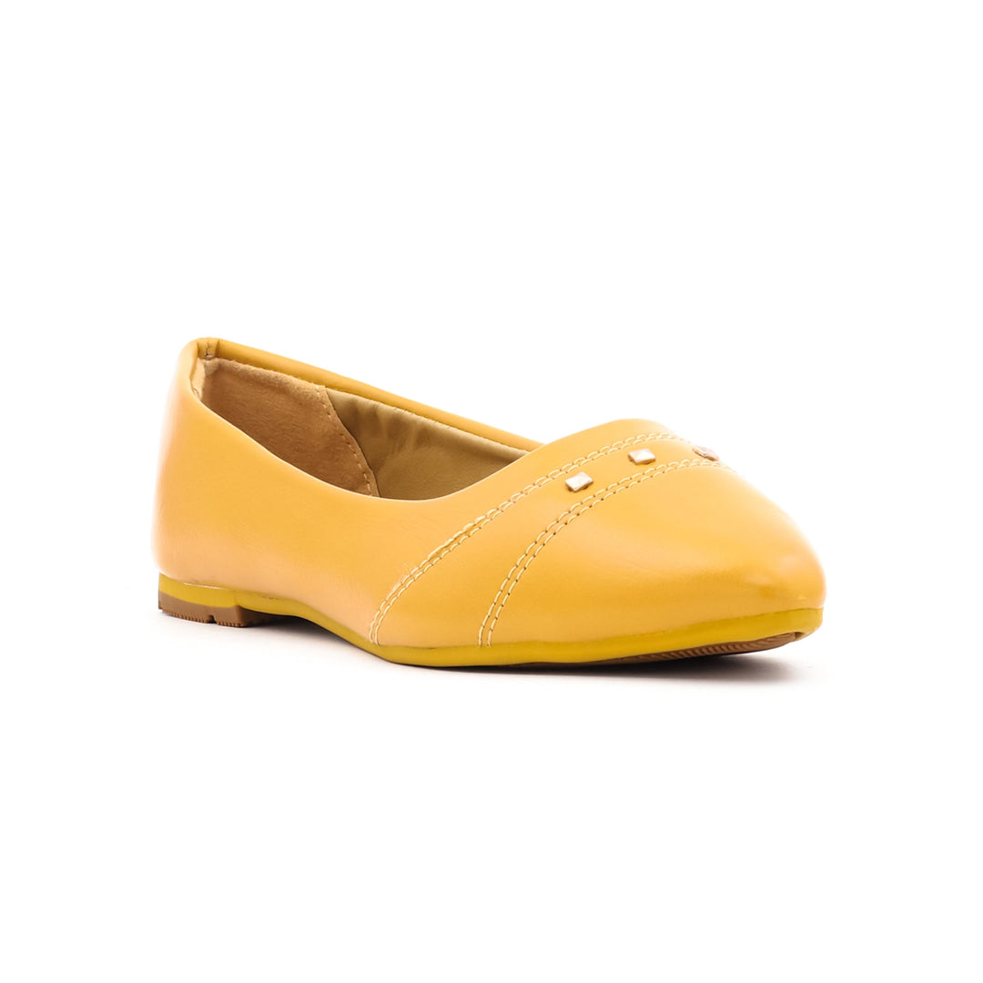 Yellow Winter Pumps WN0751