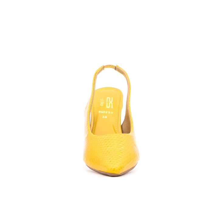 Yellow Winter Back Open WN5233
