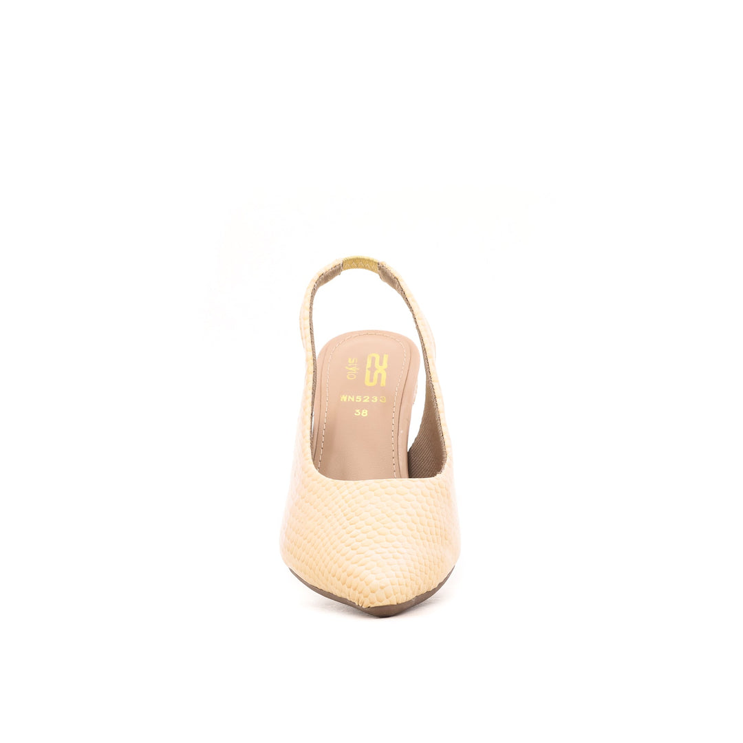 Beige Winter Back Open WN5233